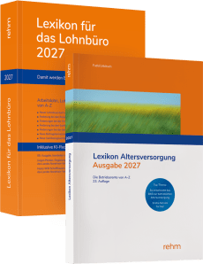 Buchpaket Lexikon für das Lohnbüro und Lexikon Altersversorgung 2027
